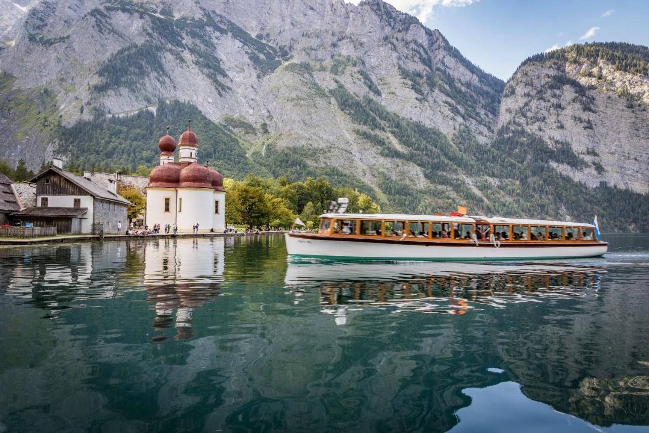 Exklusive Fewo Drachleck Mit 3 Schlafzimmern & Panoramabergblick In Bester Lage Schönau am Königssee Kültér fotó